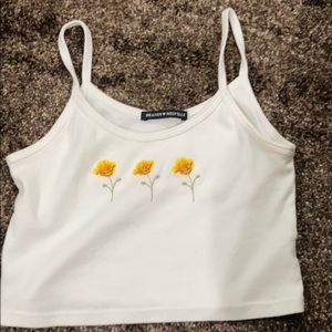 flower brandy tank- OPEN TO SOME OFFERS